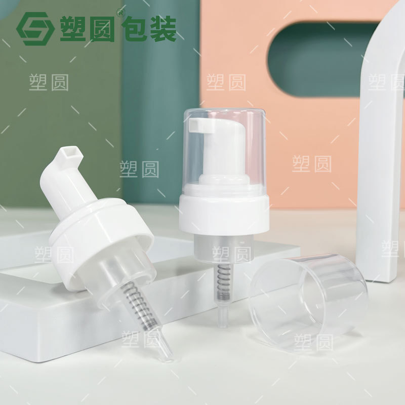 Botella espumadora PET para limpiador facial
