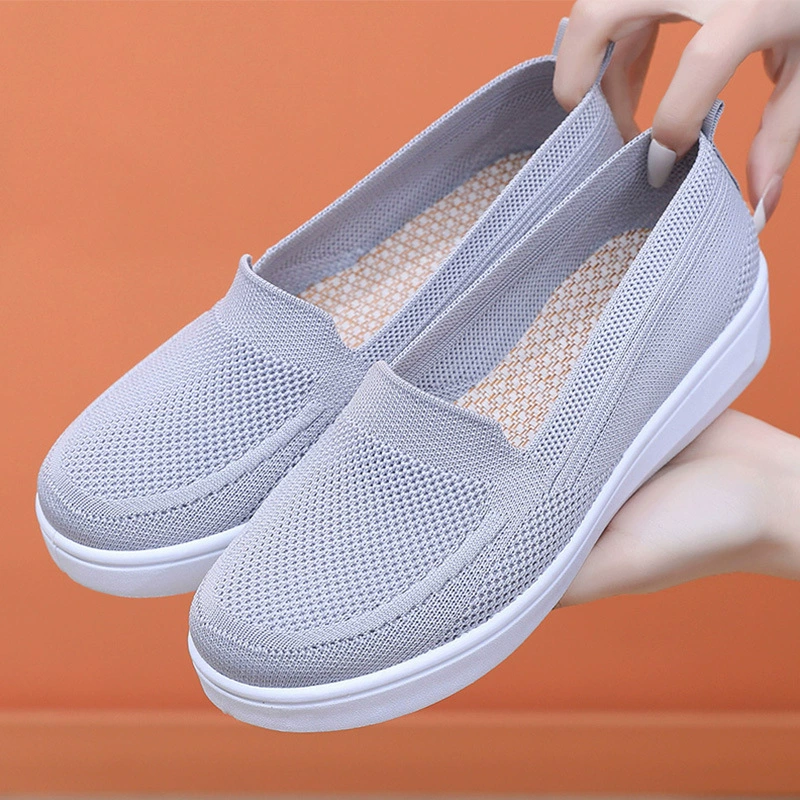 Трансграничные плоские туфли для детей весной новые повседневные туфли для пожилых женщин