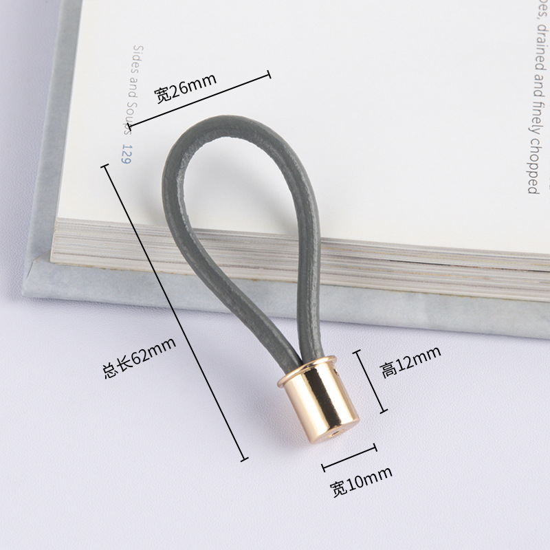 Lujo ligero simple europeo cuerda de cuero manija armario puerta zapato gabinete cajón cuerda trenzada de oro manija oculta moda manija minimalista image 10