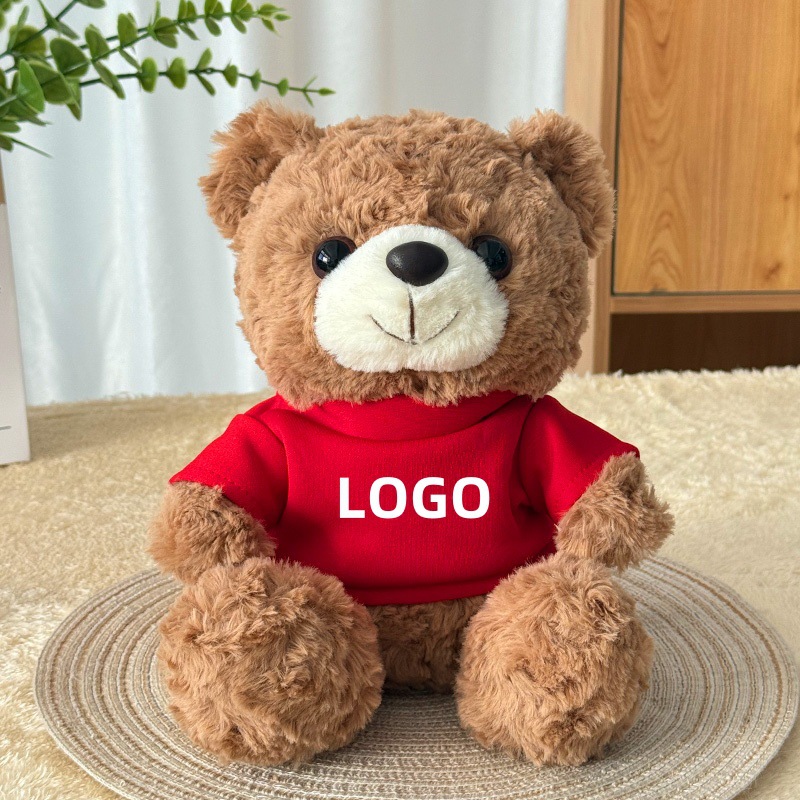 Logo imprimible Teddy Bear Teddy Bear DIY impresión de muñecas de regalo de la compañía de juguetes de peluche