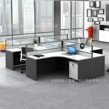 东莞厂家直销工位办公桌员工位职员卡座屏风卡位办公室组合四人位