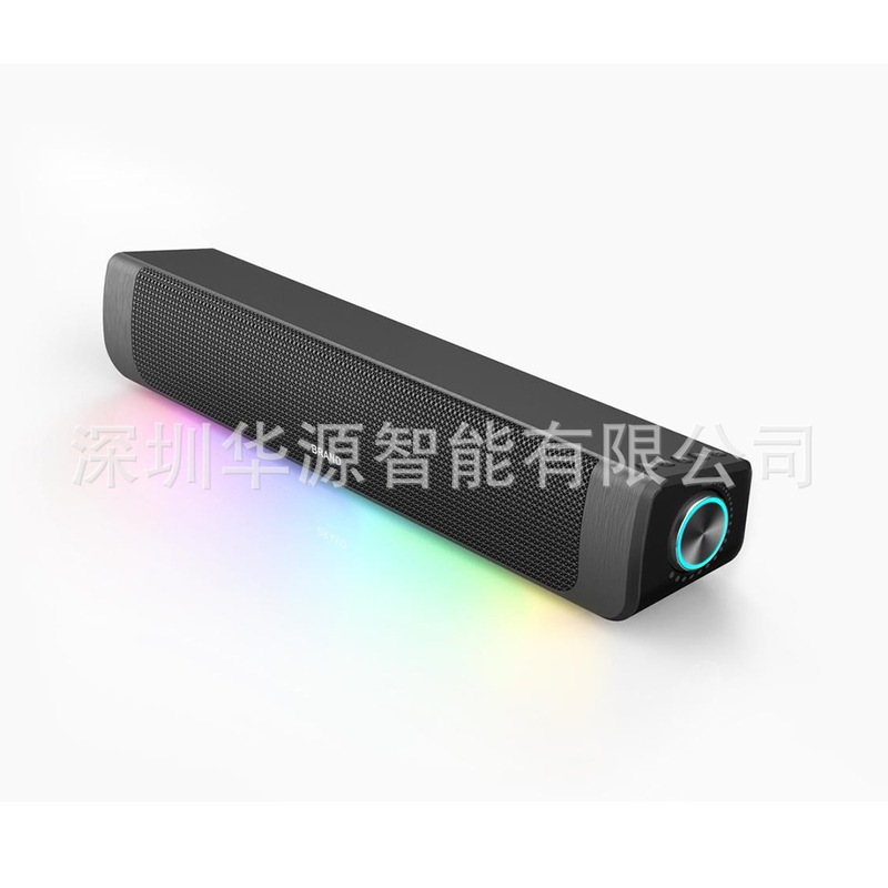 Cross-border Bluetooth speaker Echo Wall TWS luminous RGB Bluetooth speaker portable office desktop speaker