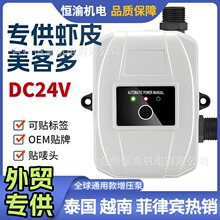 跨境美规110V220v家用增压泵全自动静音泵DC24V热水器小型增压泵