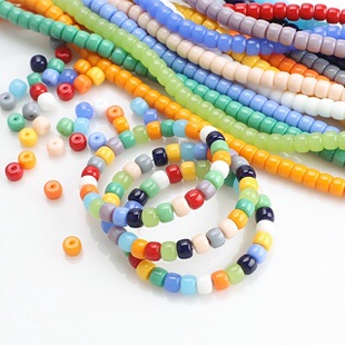6*8mm��ɫ���Ჴ���ֹ��ŷ���������Ͱ��DIY�ִ��п׈A���Ͳ�����