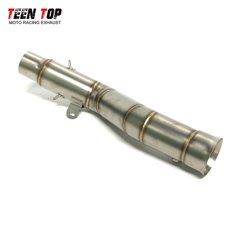 Suitable for Yamaha Yzf-R1 Stainless Steel Side Exhaust Mid-Section R1 Modified Exhaust Pipe Mid-Section 09-14 Years