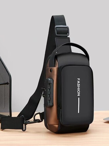 Cross-border popular men's large-capacity motorcycle bag chest bag shoulder crossbody bag waterproof wear-resistant multi-functional luggage manufacturer