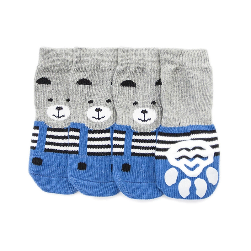 Носки для домашних животных, большой щенок, полноразмерные новые персонализированные модные Мультяшные трехмерные толстые Нескользящие хлопковые носки, чехол для ног собаки 05