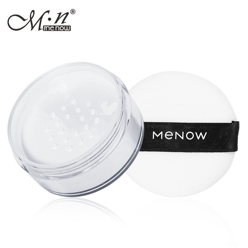 MENOW Powder Air Honey Powder Setting Powder Rejuvenating chi Makeup Not Easy to Remove Makeup Loose Powder with PuFF F689