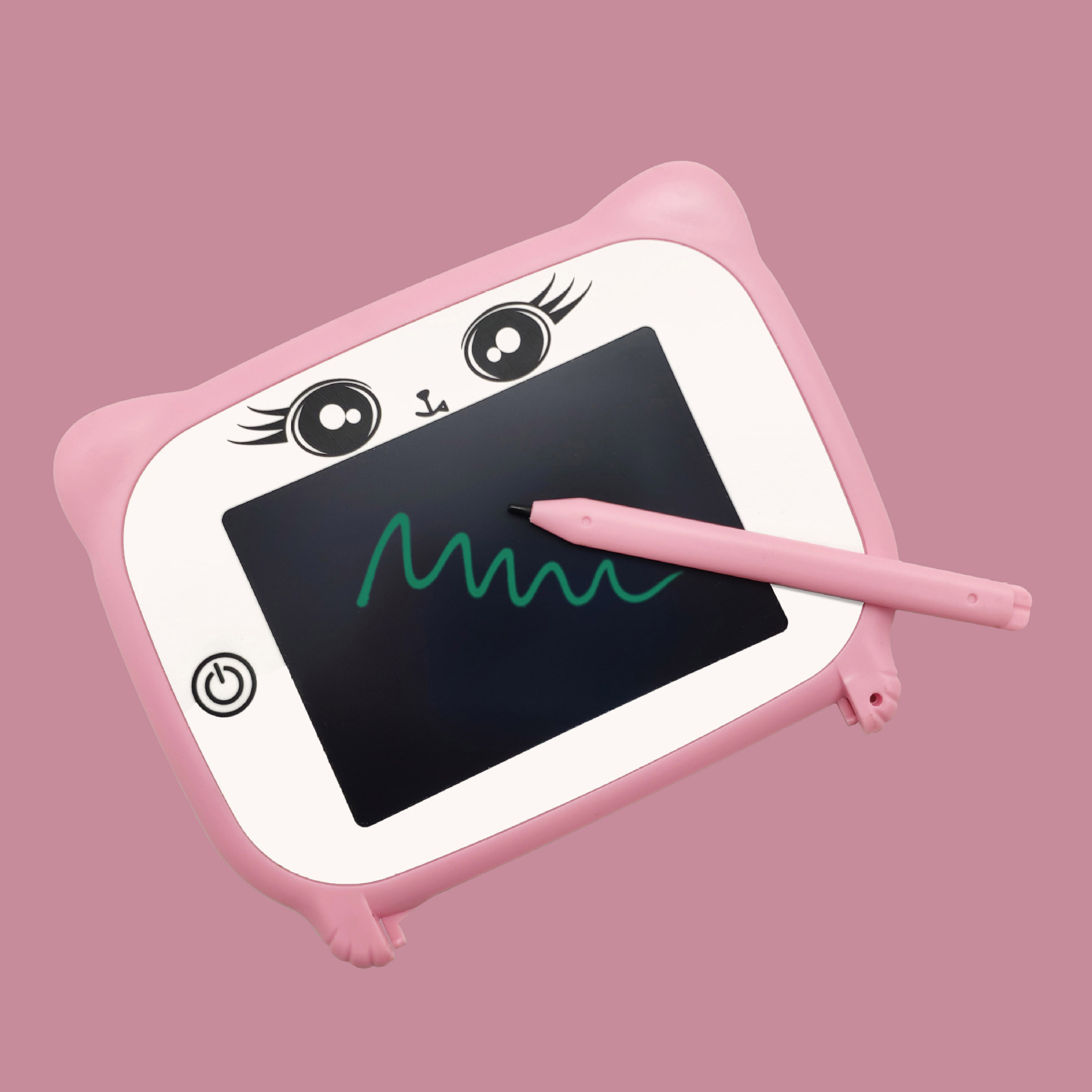 Cartoon cat writing board children's graffiti board toy writing board LCD electronic drawing board