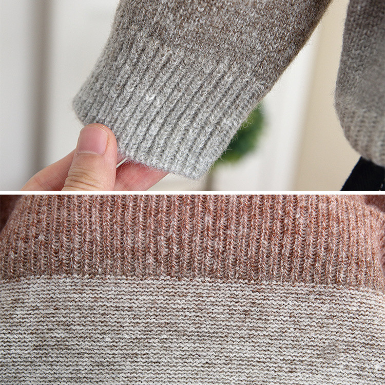 6452 Suéter de invierno para niños Suéter de punto casual para niños Calidez 2024 Otoño e invierno Nuevo estilo para niños Tops