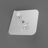 Прямые продажи с фабрики, новый настенный крючок Xijiajia, настенный фиксированный настенный крючок, пластиковый настенный крючок, крючок из нержавеющей стали для хранения, Nordic