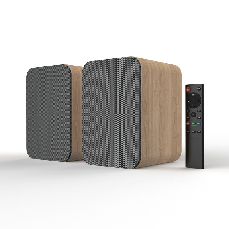 Bookshelf speaker 4-inch 2.0 wooden speaker fever high fidelity hifi home theater surround home active