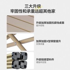 Outdoor foldable table egg roll table portable ultra-light camping table outdoor camp table chair set outdoor table dining table