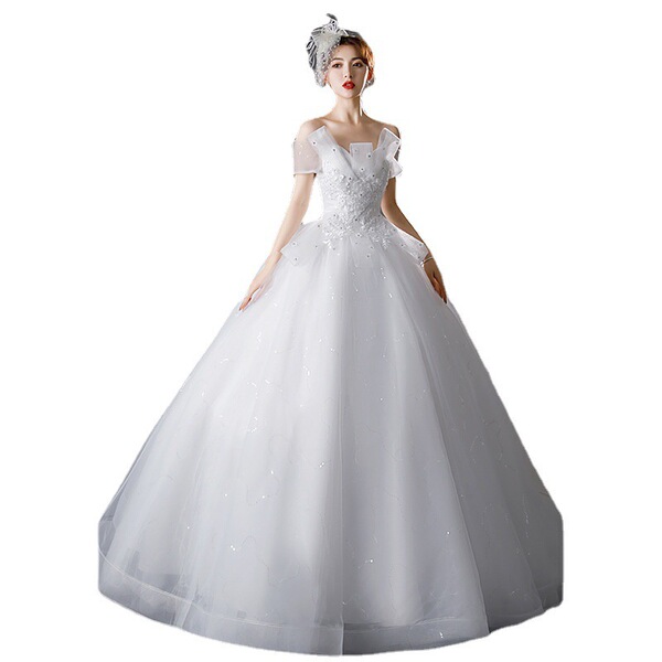 Light Wedding Dress 2025 New Boatsday Termid Termid French Super…