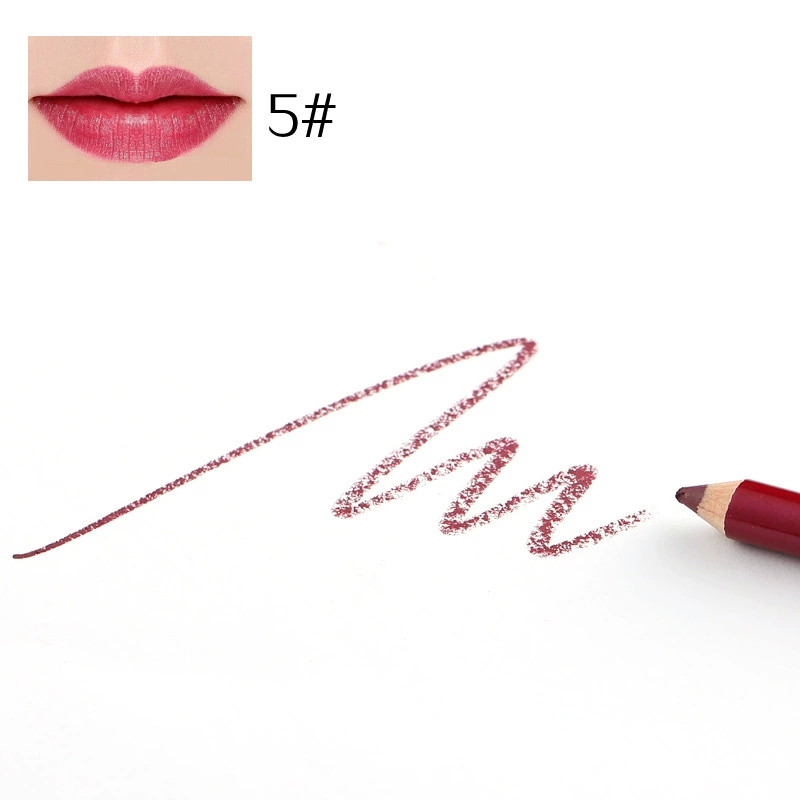 Lip pencil, водостойкая матовая помада, румяна для лица, карандаш для глаз, подводка, 13 цветов, (торговля через границу)