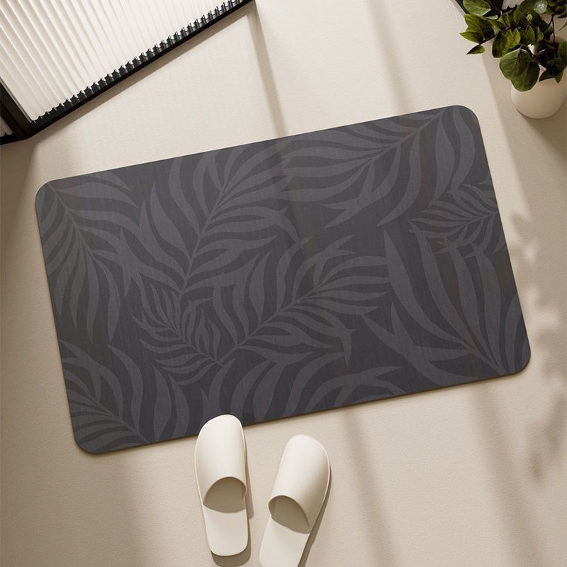 Alfombras de barro de diatomeas color sólido puerta de baño de absorción de agua alfombras de baño de alfombras de secado rápido antiderrapante sala de ducha