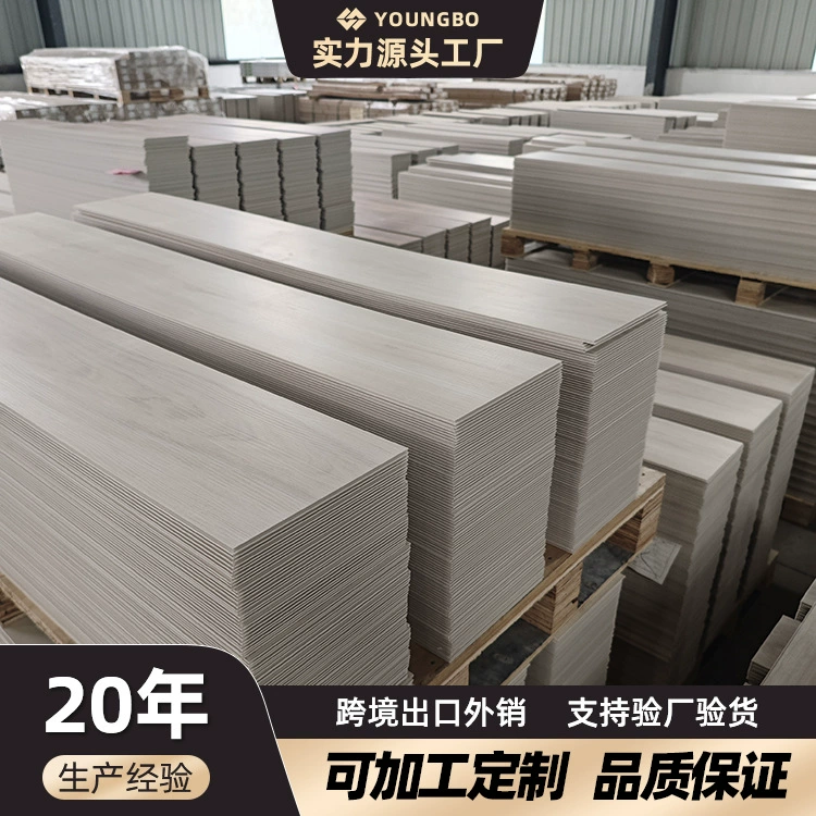 Заводской заказ EIR синхронная печать SPC каменный пластиковый пол утолщенный износостойкий белый новый материал сплайсинговая Пряжка пол