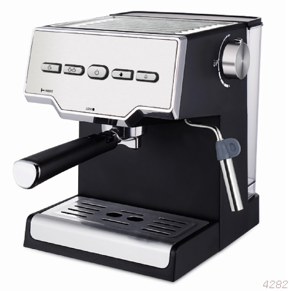 Oficina transfronteriza semiautomática casera máquina de café italiano presión de burbuja de leche máquina de café cappuccino