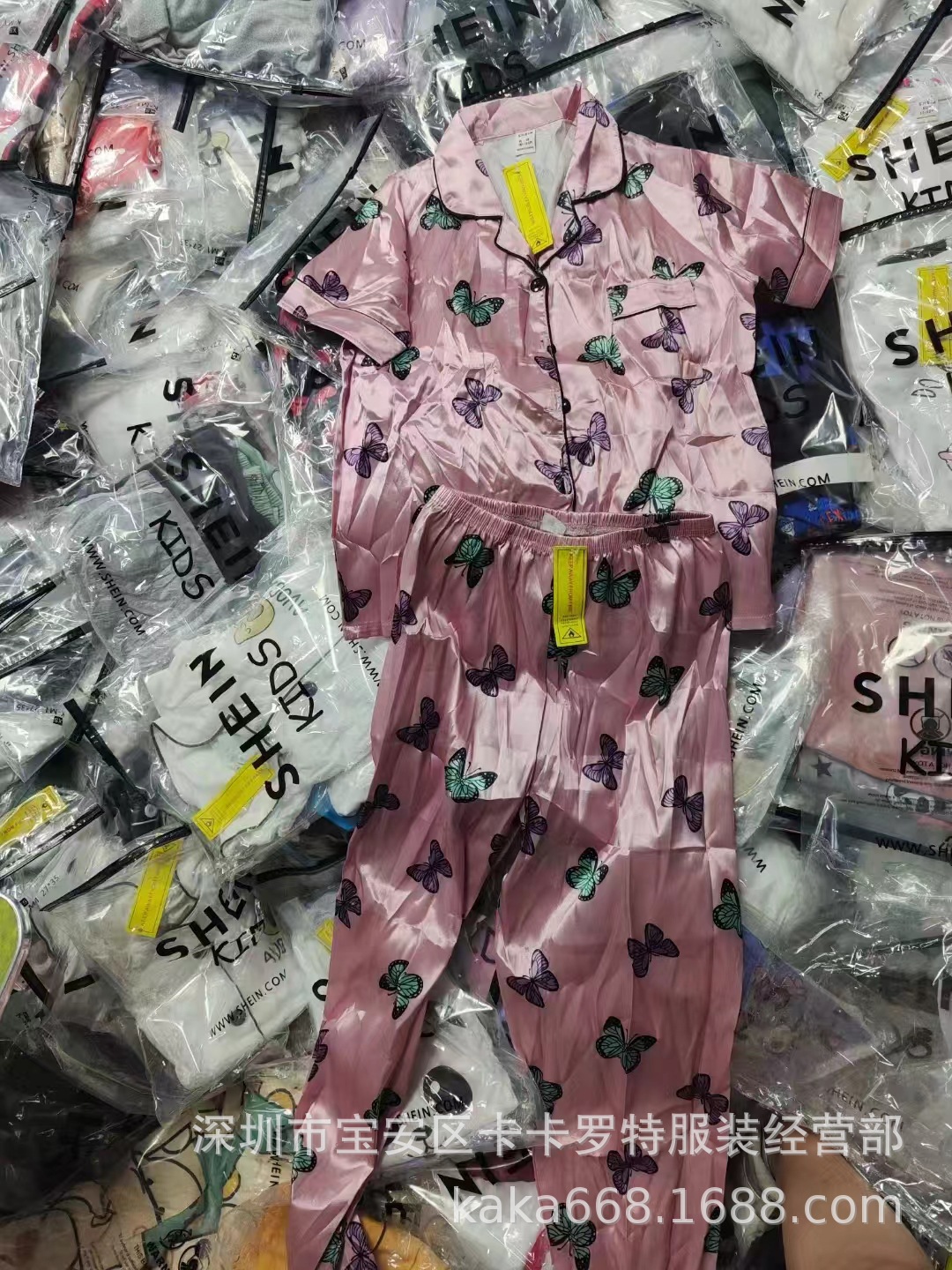 Comercio electrónico transfronterizo ropa infantil de verano SHEIN final de la fábrica de ropa infantil suministro al por mayor