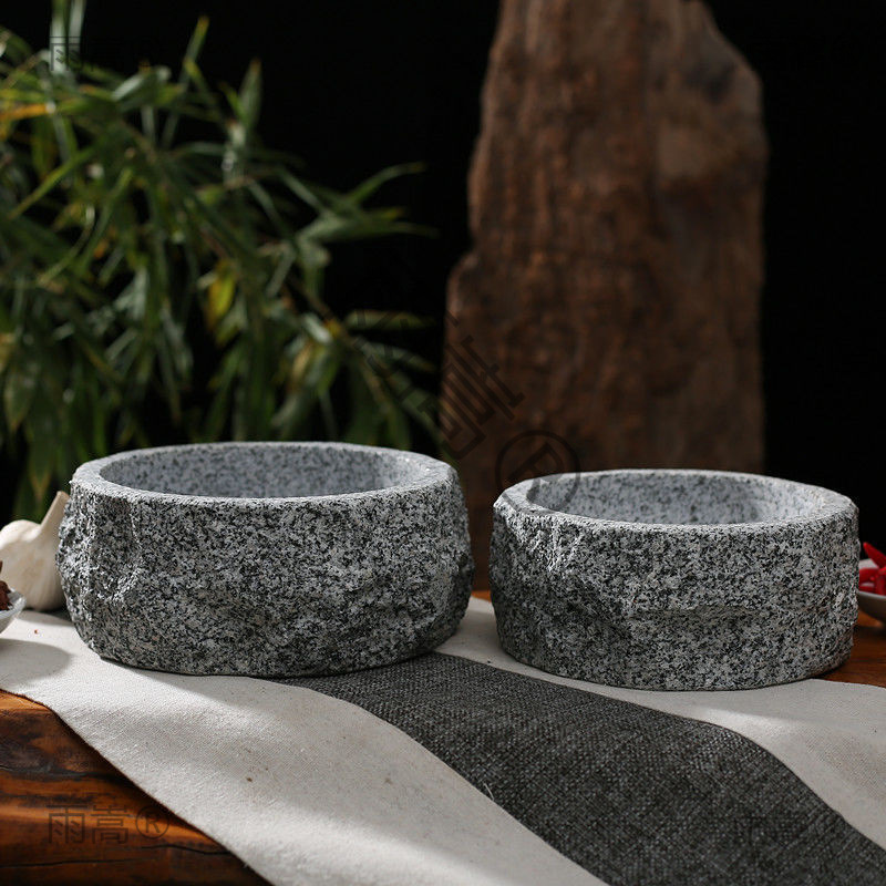 Stone Dog Bowl, Dog Bowl, Cat Bowl, Dog Water Bowl, Dog Food Bowl, Anti-Spill Cat Supplies, Anti-Spill Food Bowl, Pet Supplies