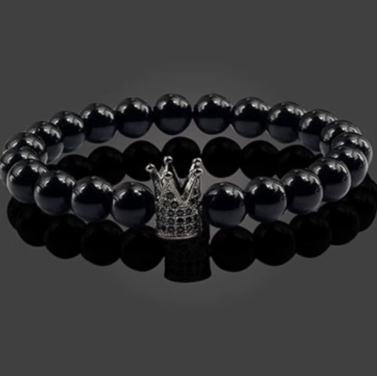 Браслет для йоги, агатовые четки с круглыми бусинами, 8 мм, Aliexpress