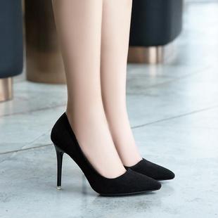 ��ɫ�ڸ߸�ЬŮ����5cm�и�2024���¿��ٴ���I��Ů����
