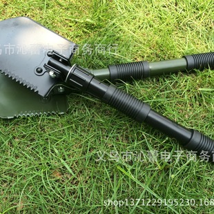 Factory Direct sales advanced small size engineering shovel folding multifunctional camping shovel shovel high strength steel