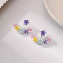 小众星星时尚甜美耳钉