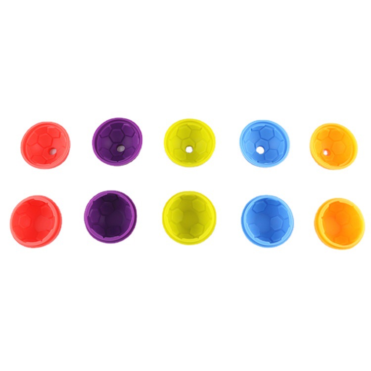 惠久直销环保新颖硅胶足球冰球模具 足球冰球制冰器模 制冰器