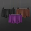 Black brown purple gift box