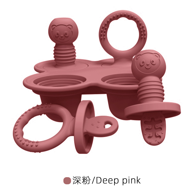 Molde de helado para la alimentación del bebé Molde de gel de sílice para bebés