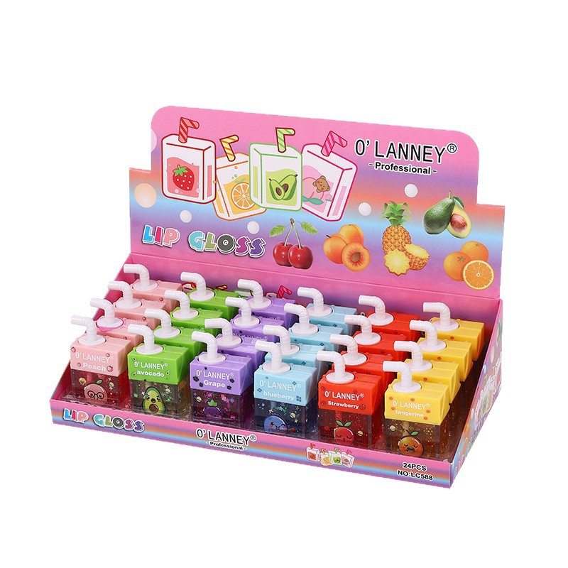 Cruzar la frontera caliente 6-color de paja lámina de oro esmalte de labios taza antiadherente no se desvanece lápiz labial líquido hidratante fácil de colorear aceite de labios