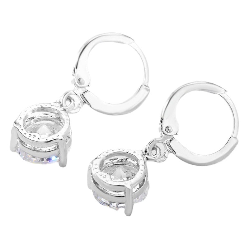 Water drop jewelry set cross-border supply hot European and American AAA zircon jewelry necklace earrings jewelry jewelry wholesale