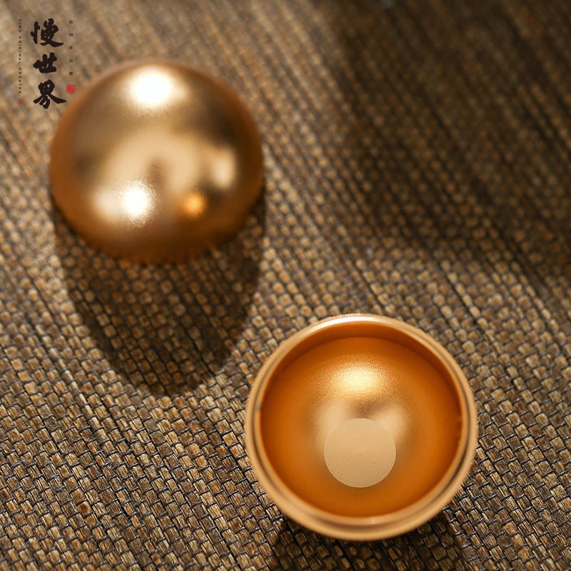 A5L Titanium Alloy Small Tea Canister Tea Box Metal Mini Portable Travel Stainless Steel Round Ball Storage