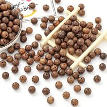 天然鸡翅木珠圆珠桶珠 diy手工制作文玩佛珠手串配饰手链项链材料