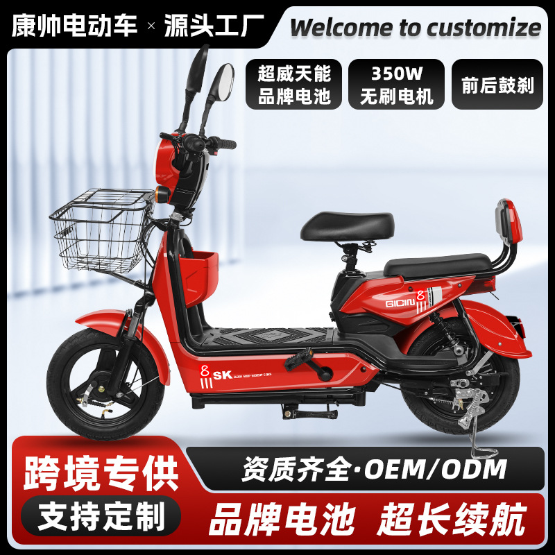 Nuevo vehículo eléctrico estándar nacional al por mayor transfronterizo Golden Eagle doble transporte batería de plomo-ácido fuente fábrica vehículo eléctrico de dos ruedas