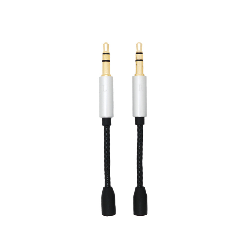 Auricular cable adaptador de audio 2Pin MMCX a 0,78 A2DC IE80 Hd650 Hifiman auriculares cable