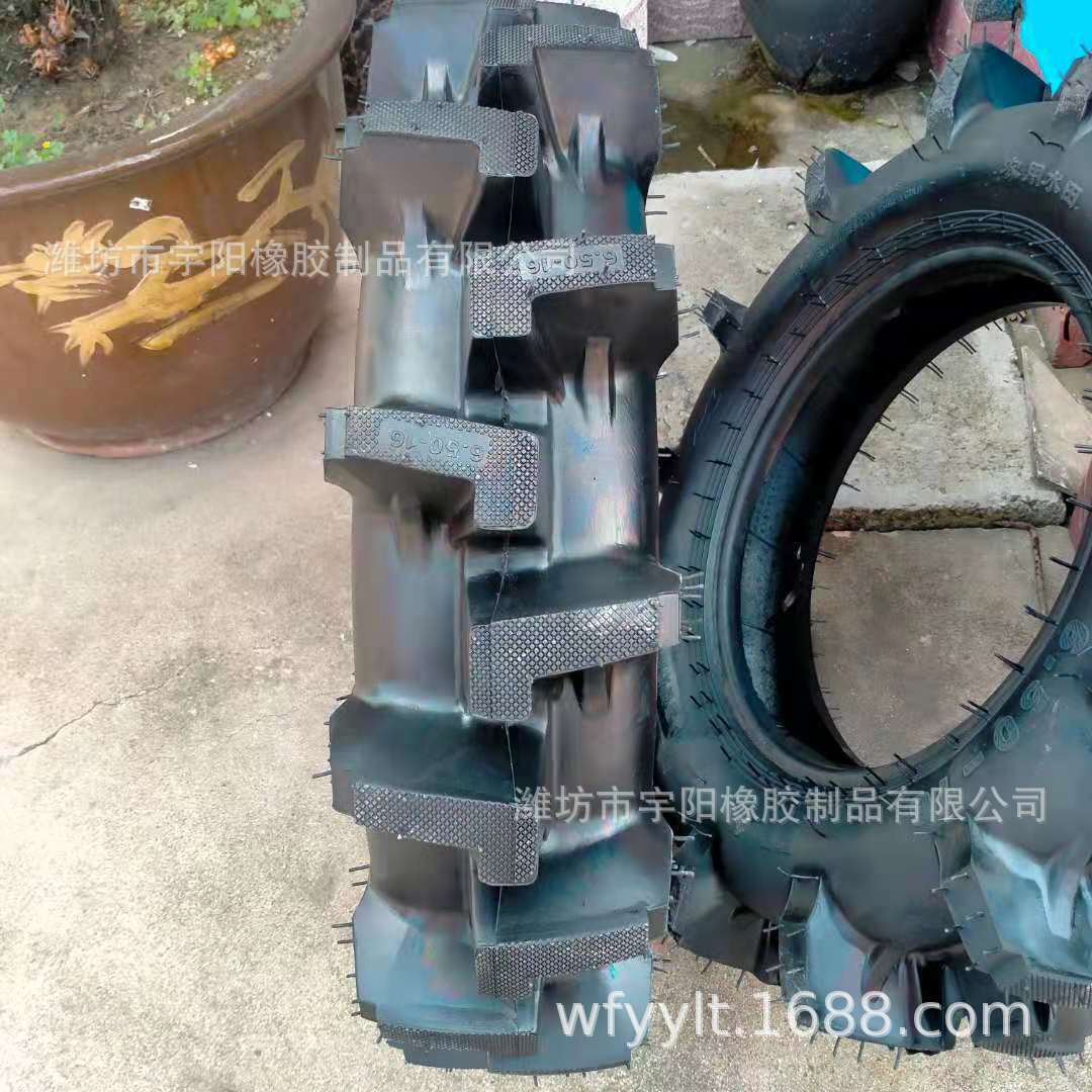 6.50-16 水田拖拉机轮胎  高花轮胎