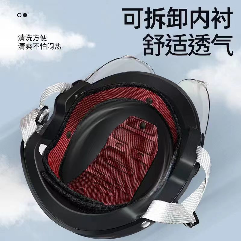 Premium 3C certified helmet, breathable and safe for both men and women, suitable for electric bikes, motorcycles, and all-season cycling, providing protection against the cold