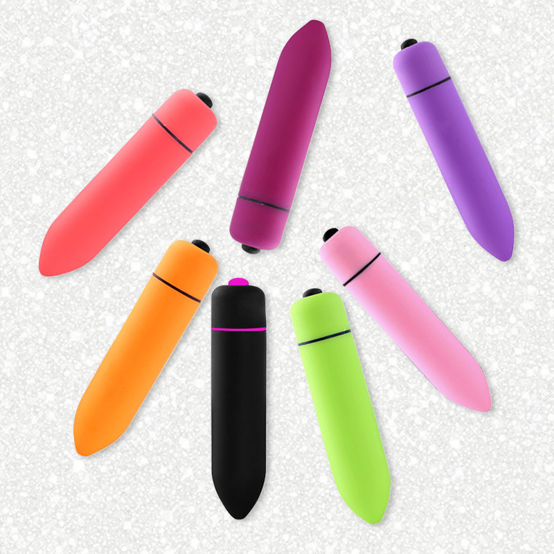 Foreign Trade Adult Sex Toys 10-speed Bullet-shaped Double Motor Powerful Vibration Massage Wand Single-frequency Vibrator