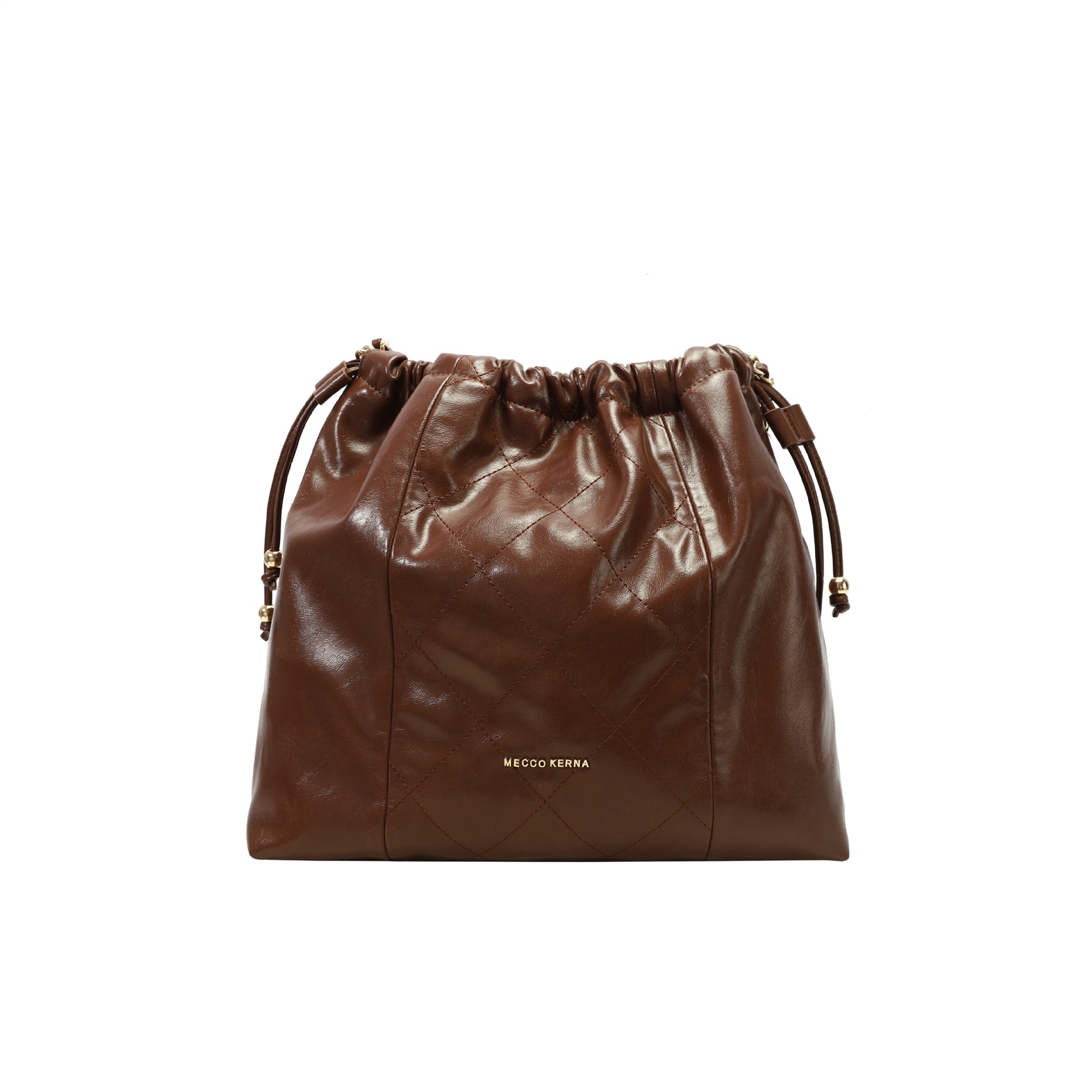 XMO RN Record Bucket 03 Nuova borsa a spalla singola ad alta capacità in pelle cerata per olio da donna_voghion.com