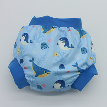 亚马逊高腰护肚泳裤宝宝训练裤儿童泳裤水育馆止漏婴儿泳裤厂家