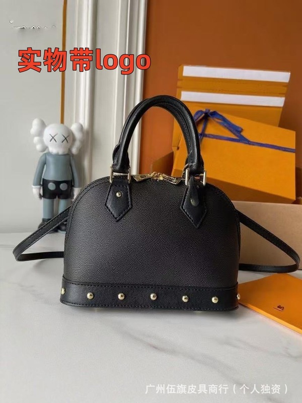 新しいアルマ BB クラシック老眼本革シェルバッグ白三色ジョイントファッションワンショルダークロスボディハンドバッグ女性用|undefined
