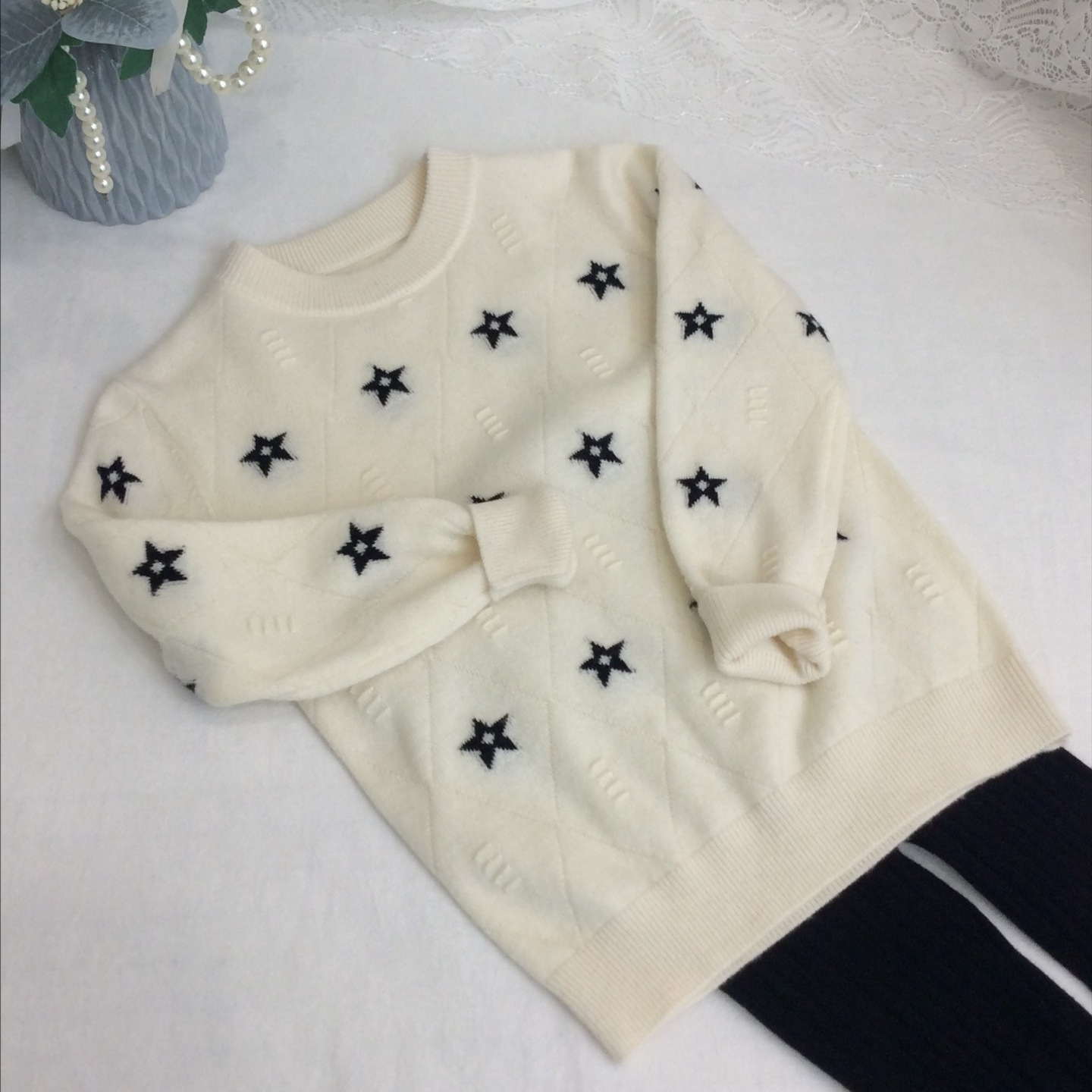 Autumn demi-season quality children's woolen sweater for men and…