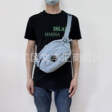 跨境品质男女休闲户外出游腰包挎包 Nylon Single Strap Rucksack