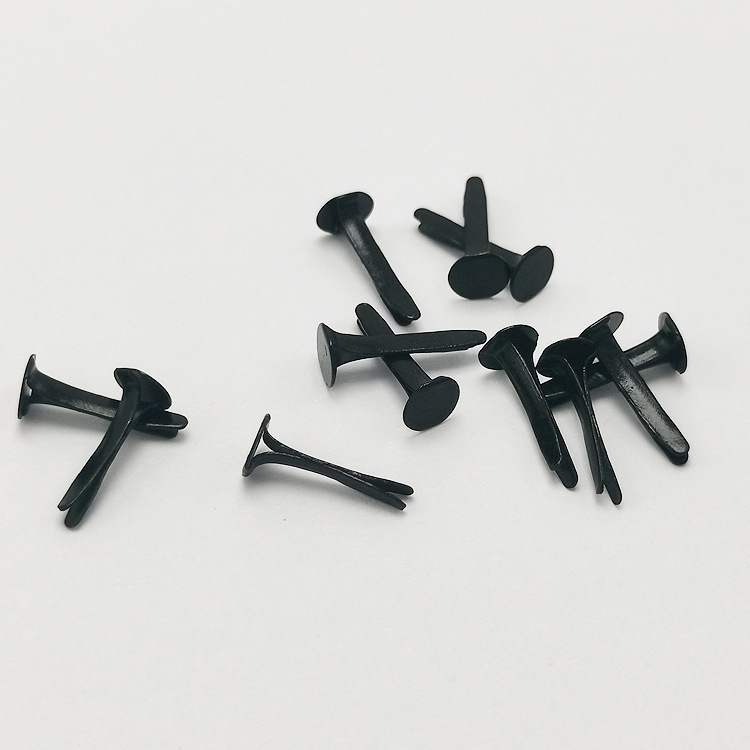 4.5*12mm black round two-foot nail round head two-angle nail flat head two-foot nail 4*8mm silver foot nail 4.5*12mm black round two-foot nail round head two-angle nail flat head two-foot nail 4*8mm silver foot nail