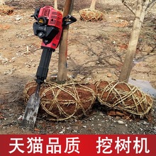 蒙驰便捷式移树起树机小型挖树机起苗机土球挖土挖坑机汽油镐