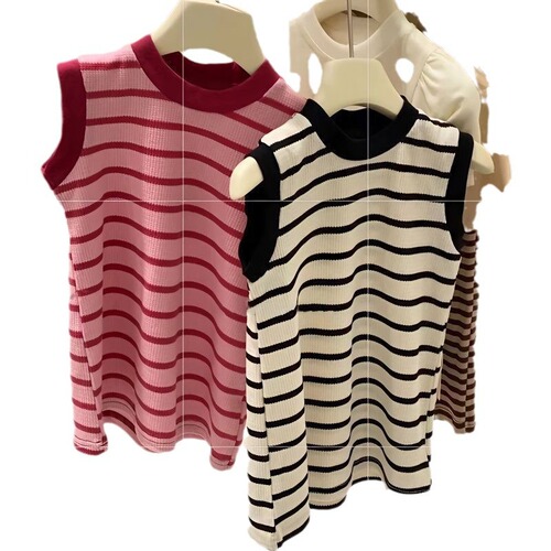 Girls' Summer Dress, Princess Dress, Korean Style, A-Grade, Sleeveless Baby Backless Dress, Children's Clothing, Kids' Skirts