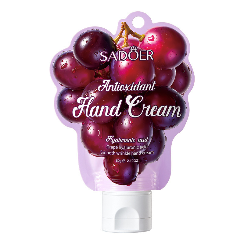 SADOER Grass Inglés Fruit Humectant Hand Cream Bolsa anti-seco - agrietamiento humectante Hand Cream transfronterizo explosión image 9