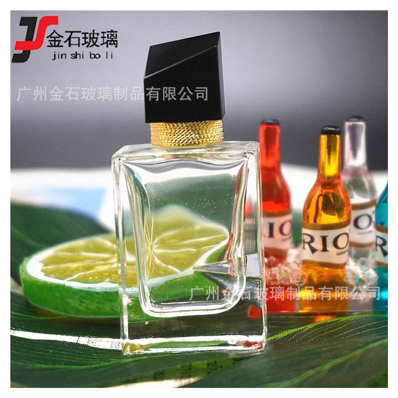 7.5ML便携香水瓶塞口Q版自由之 Q版厂家直供小容量香水玻璃瓶5ML